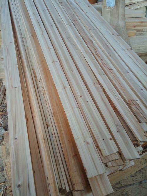抛光骨架木材加工杉木床板木方实木木板